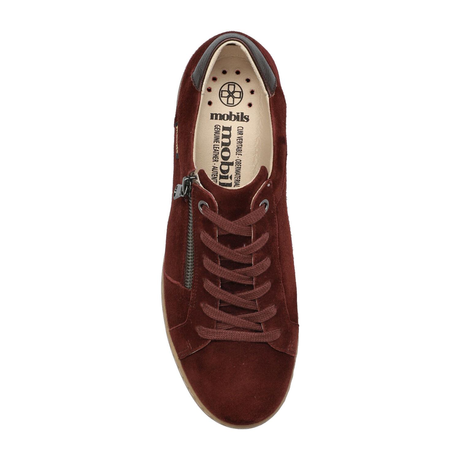 lacets femme modèle Gaelia bordeaux - Mephisto